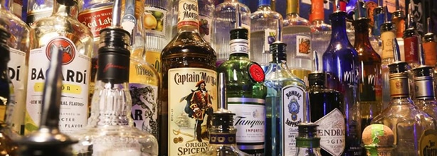 Different kinds of liquor